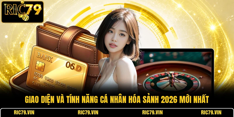 Giao diện và tính năng cá nhân hóa sảnh 2026 mới nhất