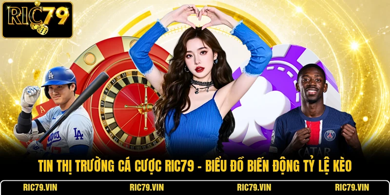Tin thị trường cá cược RIC79 – biểu đồ biến động tỷ lệ kèo