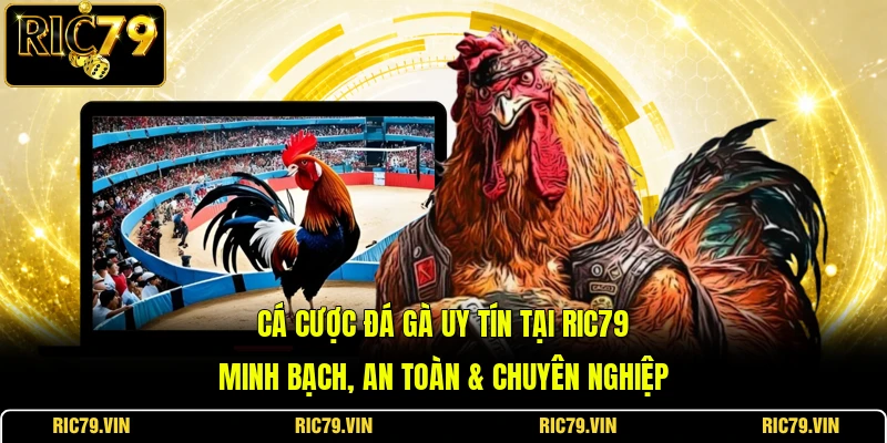 Cá cược đá gà uy tín tại RIC79 – Minh bạch, An toàn & Chuyên nghiệp